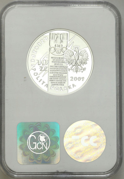 10 złotych 2009 Kompania Kadrowa GCN PR70
