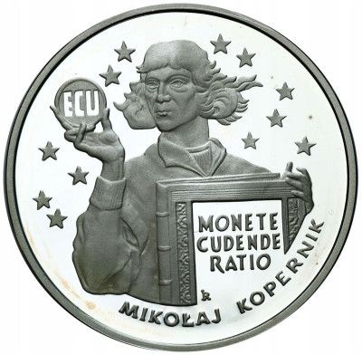 20 złotych 1995 Mikołaj Kopernik ECU – SREBRO