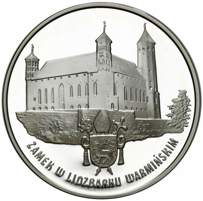 20 złotych 1996 Zamek w Lidzbarku – SREBRO