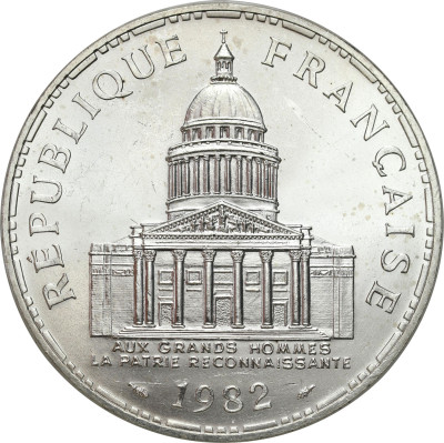 Francja. 100 franków 1982 – SREBRO