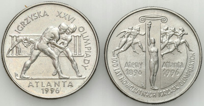 2 złote 1995 Ateny, Atlanta i Siłacze - 2 szt
