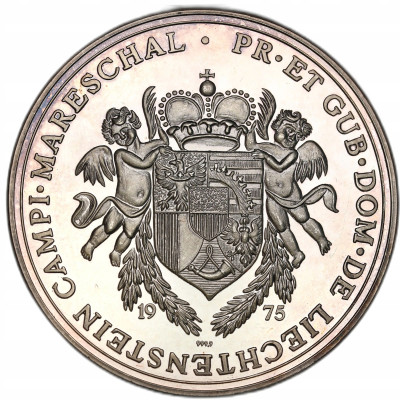 Liechtenstein. Medal Jan I 1975 – SREBRO