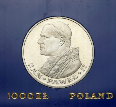 1000 złotych 1983 Papież Jan Paweł II - SREBRO