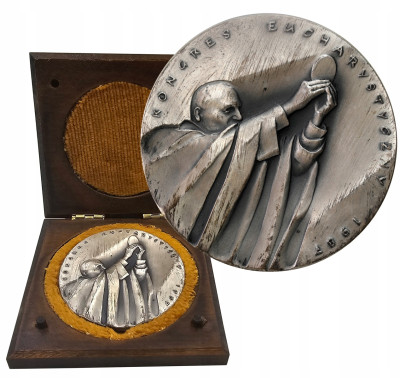 Medal Kongres Eucharystryczny 1987 Częstochowa, Na obrzeżu punca srebra 925