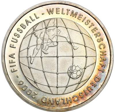 Niemcy. 10 euro 2005 Mundial 2006 – SREBRO
