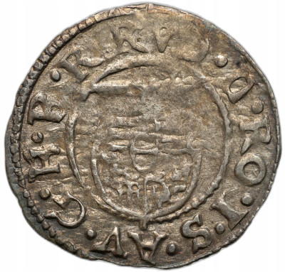 Węgry. Rudolf II. Denar 1602 KB, Kremnica