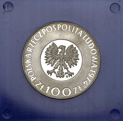 100 złotych 1974 Mikołaj Kopernik – SREBRO