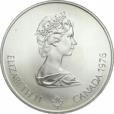 Kanada. 5 dolarów 1976 Wioska olimpijska – SREBRO
