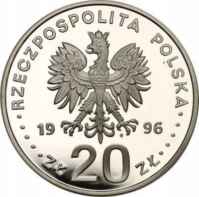 20 złotych 1996 IV Wieki Stołeczności Warszawy – SREBRO