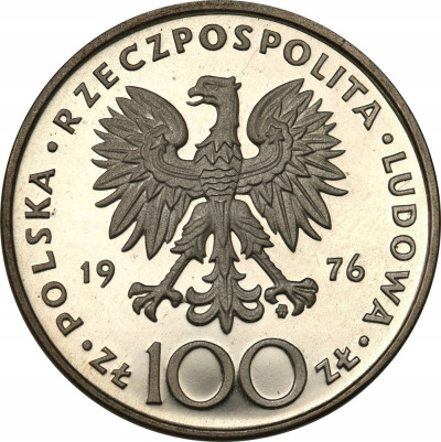 100 złotych 1976 Kazimierz Pułaski – SREBRO