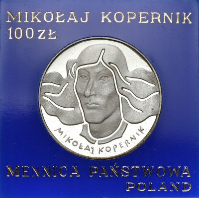 100 złotych 1973 Kopernik – SREBRO