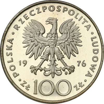 100 złotych 1976 Tadeusz Kościuszko – SREBRO