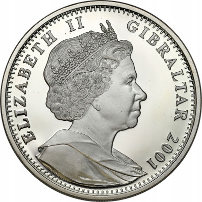 Gibraltar. 1 korona 2001, Epoka wiktoriańska - królewska rodzina 1846