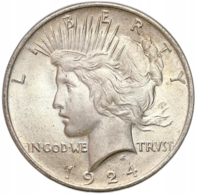 USA - 1 dolar Liberty 1924 - SREBRO