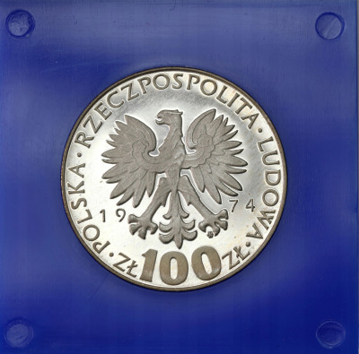 100 złotych 1974 Skłodowska Curie – SREBRO