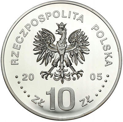 10 złotych 2005 Poniatowski półpostać – SREBRO