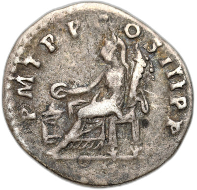 Cesarstwo Rzymskie, Trajan (98–117), denar 114–117, Rzym