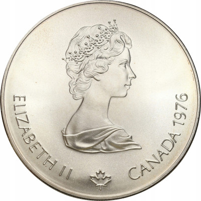 Kanada. 5 dolarów 1976 Boks – SREBRO