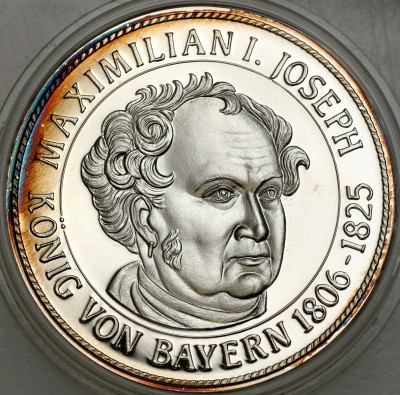 Niemcy, Bawaria. Medal Maksymilian I Józef Wittelsbach – SREBRO