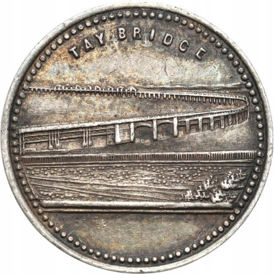 Wielka Brytania / Szkocja XIX wiek. Żeton - token Most Tay