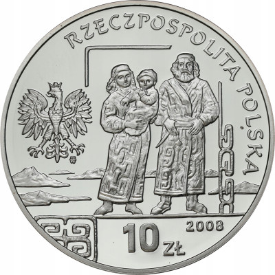 10 złotych 2008 Piłsudski Bronisław – SREBRO