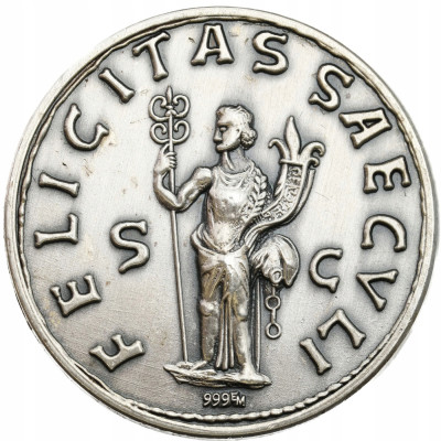 Niemcy. Medal na wzór monety Trajana Cesarstwa Rzymskiego