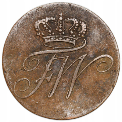 Prusy. Fryderyk Wilhelm II. 1 fenig 1790 A, Berlin