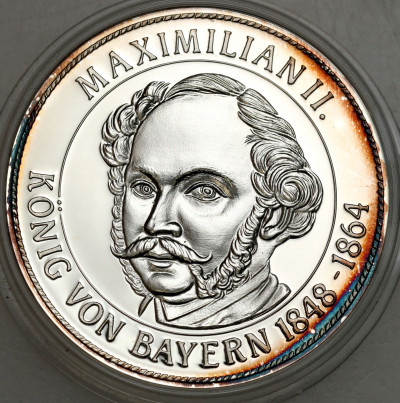 Niemcy, Bawaria. Medal Maximilian II – SREBRO