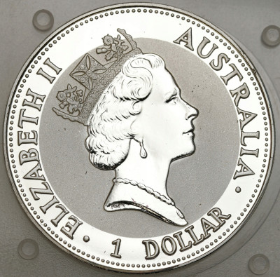 Australia. 1 dolar 1993 Kookaburra – UNCJA SREBRA