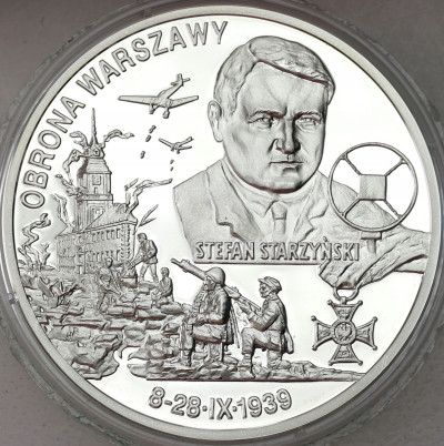 Medal. Obrona Warszawy – SREBRO