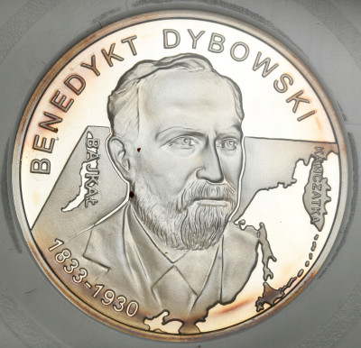 10 złotych 2010 Benedykt Dybowski - SREBRO