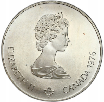 Kanada. 5 dolarów1976 Boks– SREBRO