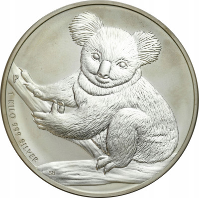 Australia. 30 dolarów 2009 Koala - 32 Oz RZADKOŚĆ 1 KG SREBRA