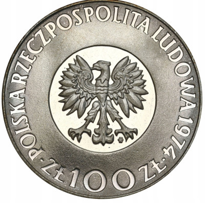PRL. 100 złotych 1974 Kopernik – SREBRO