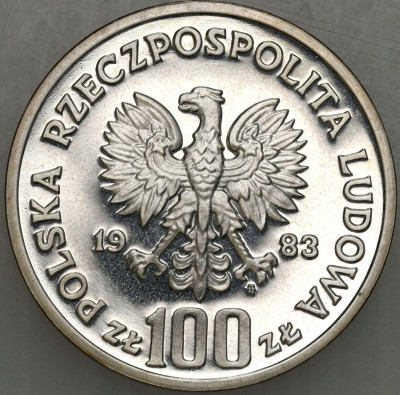 100 złotych 1983 Niedźwiedź – SREBRO
