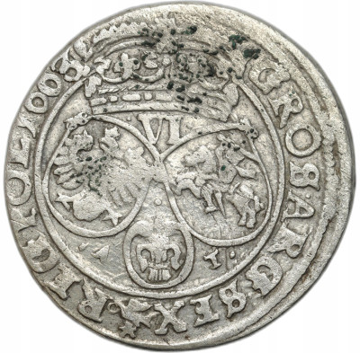 Jan II Kazimierz. Szóstak 1663, Bydgoszcz