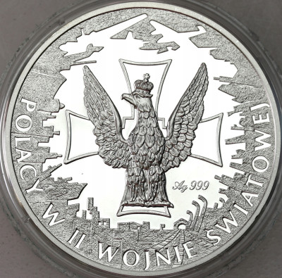 Medal. Obrona Warszawy – SREBRO
