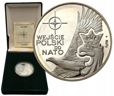 Medal. Wejście Polski do NATO – SREBRO