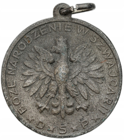 Medal Boże Narodzenie w Szwajcarii 1942