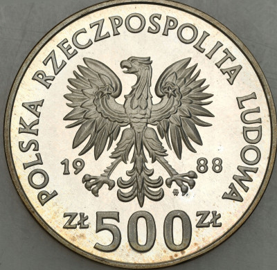 PRL. 500 złotych 1988 Jadwiga – SREBRO