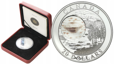 Kanada. 20 dolarów 2005 Diament Arktyczny – SREBRO