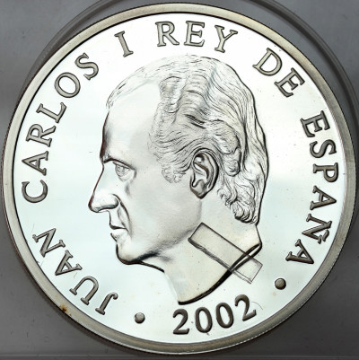 Hiszpania. 10 euro 2002, XIX Zimowe I.O., Salt Lake City 2002 – SREBRO