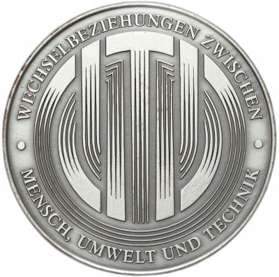 Niemcy. Medal Daimler Benz i Karl Benz – SREBRO
