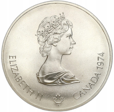 Kanada. 5 dolarów 1974 Wioślarstwo – SREBRO