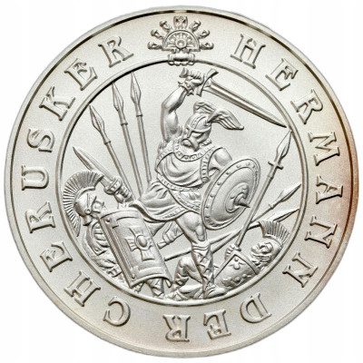 Niemcy. Medal z serii Bogowie Bohaterowie Niemcy – SREBRO