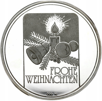 Niemcy. Medal Boże Narodzenie 1996 - SREBRO