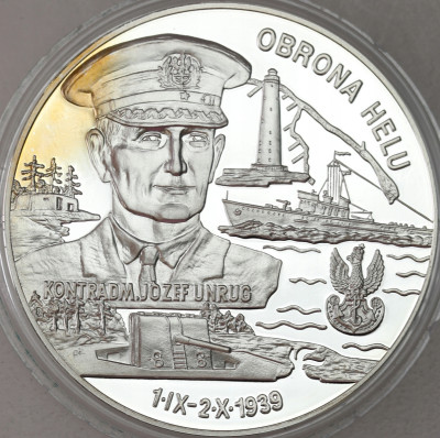 Medal. Obrona Helu – SREBRO
