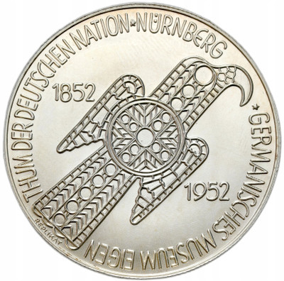 Niemcy. Medal z serii Bogowie Bohaterowie Niemcy – SREBRO