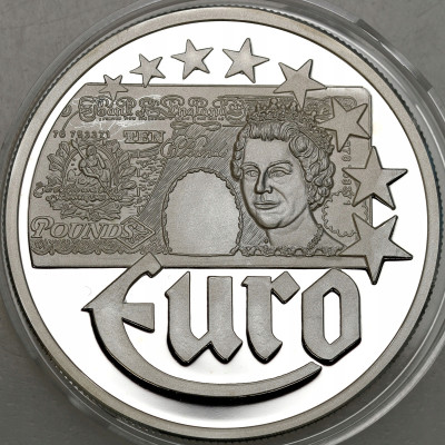 Wielka Brytania. 10 euro 1997 Europa – SREBRO