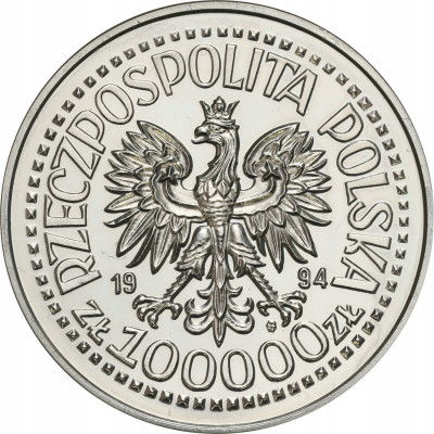 100.000 złotych 1994 Rocznica Powstania W-wskiego – SREBRO